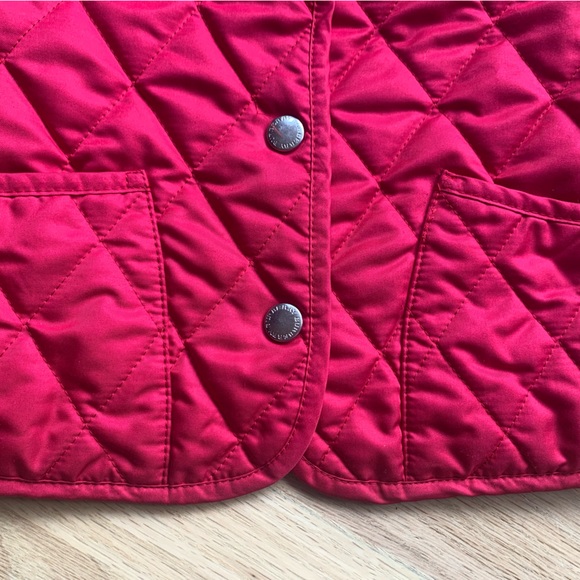 Burberry girl quilted checkers jacket coat raspberry pink sz 2 YO - Picture 4 of 12